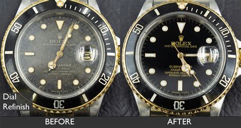 refinished dial rolex|Who does the best dial refinishing .